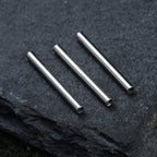 Barbell Piercing, Internally Threaded Barbell – 16g (1.2mm) – Value Pack of 5pcs and 10pcs Piercing for Tongue, Nipple Piercing