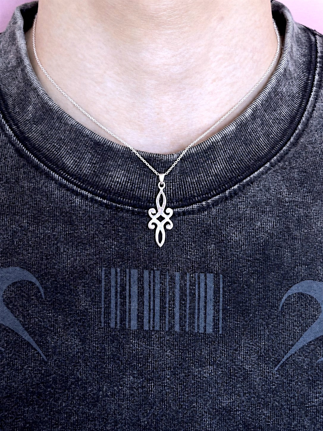 Celtic Flourish Pendant Necklace