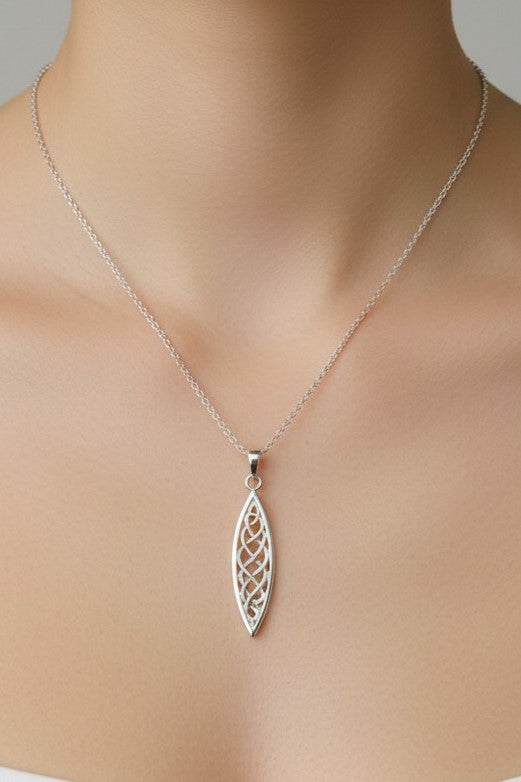 Celtic Marquise Knot Pendant