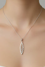 Celtic Marquise Knot Pendant