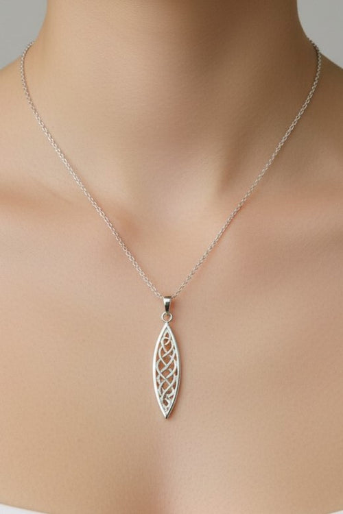 Celtic Marquise Knot Pendant