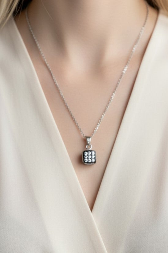 Dice Pendant Necklace