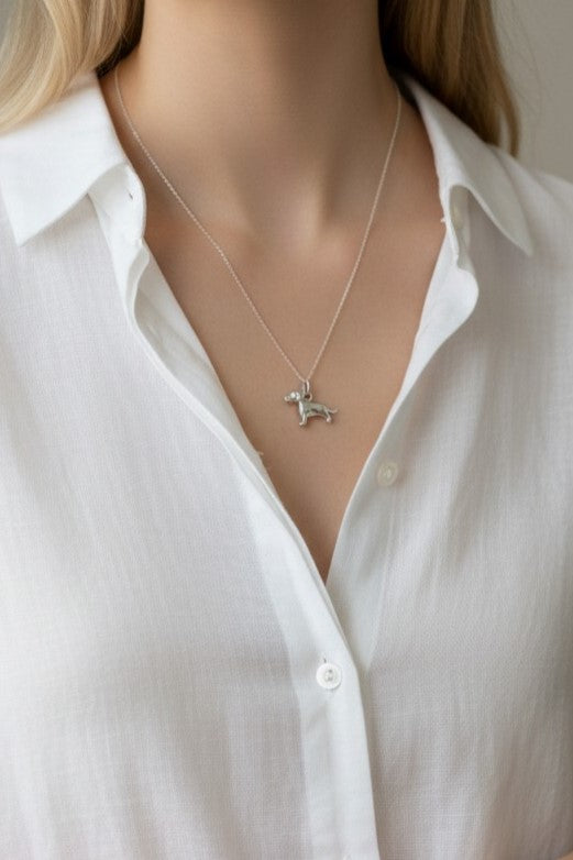 Dog Pendant Necklace