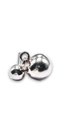 sterling silver double ball stud