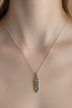 Celtic Weave Pendant Necklace