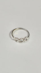 Sterling Silver Triple Loop Nose Ring, Infinity Nostril Hoop, Minimalist Boho Piercing